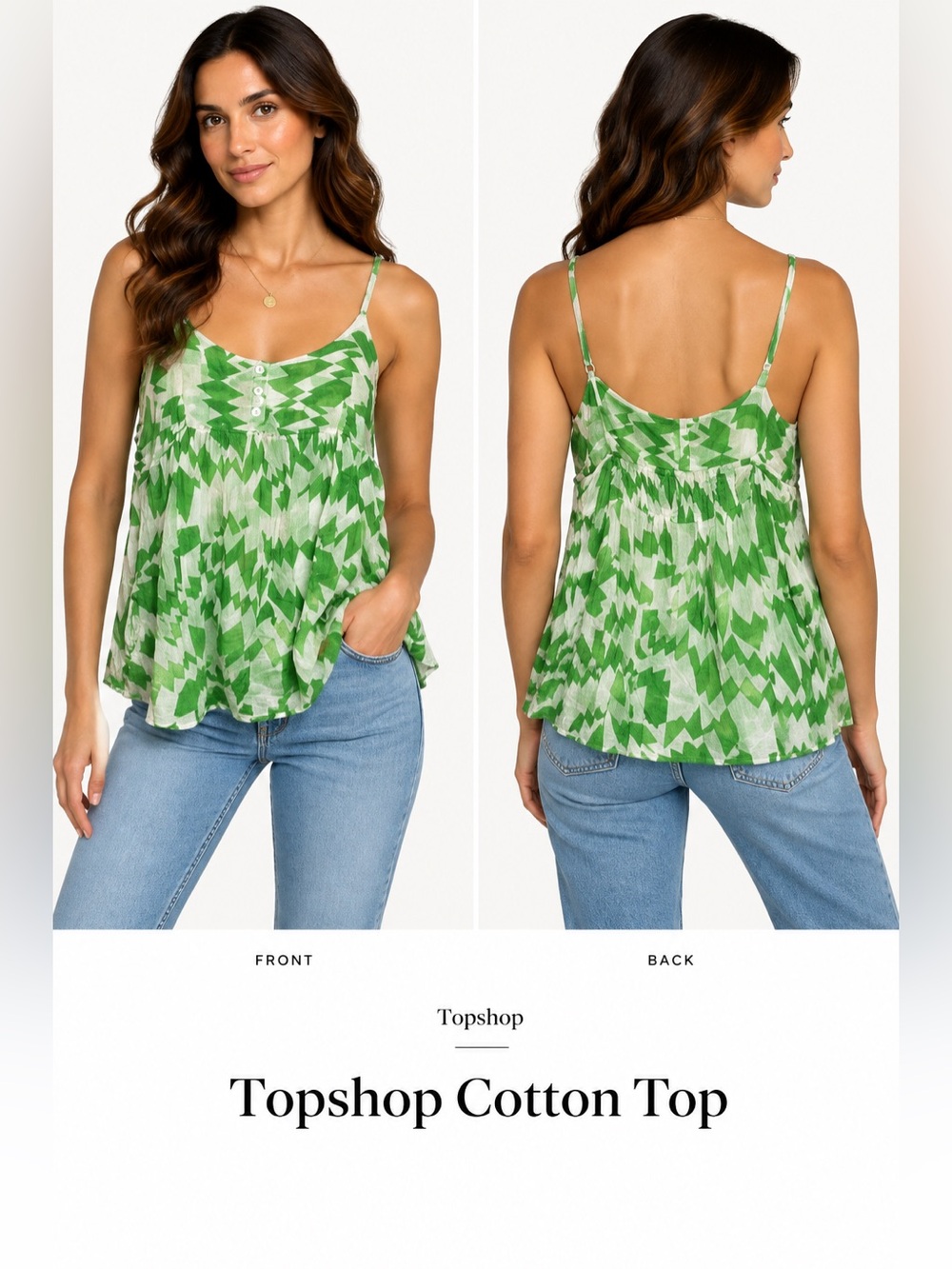 Topshop Cotton Top